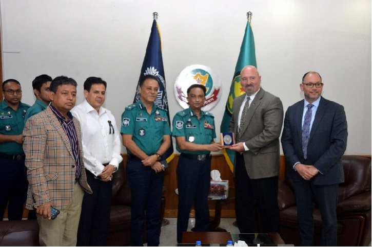 US Ambassador Peter Haas calls on DMP commissioner