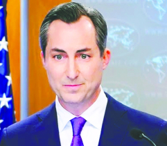 US monitoring reports of student protests: Miller US monitoring reports of student protests: Miller