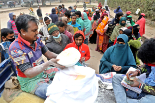 Long queues near TCB trucks as women struggle for access
