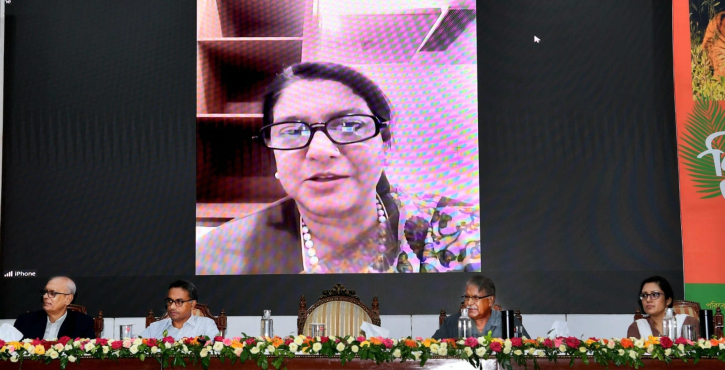 বাঘ শুধু প্রাণী নয়, আমাদের অহংকার: রিজওয়ানা বাঘ শুধু প্রাণী নয়, আমাদের অহংকার: রিজওয়ানা