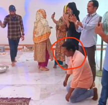 পূজামন্ডপে অনুকরণ করতে গিয়ে ২ যুবক গ্রেফতার