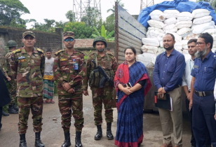 পলিথিন বিরোধী অভিযানে শরীয়তপুরে ৩ হাজার কেজি অবৈধ পলিথিন জব্দ