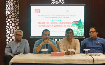 “গণতান্ত্রিক প্রক্রিয়ায় প্রবেশের জন্য নির্বাচন অপরিহার্য”: জিল্লুর রহমান