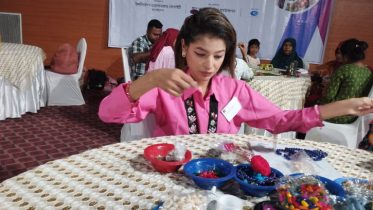 বিশেষ চাহিদা সম্পন্ন তরুণ তরুণীদের উদ্যোক্তা হিসেবে গড়ে তুলতে জুয়েলারি প্রশিক্ষণ 