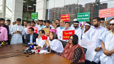 এবার এনবিআরে ‘কমপ্লিট শাটডাউন’ কর্মসূচির ঘোষণা