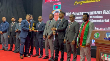 মালদ্বীপে সেরা কনটেন্ট ক্রিয়েটর অ্যাওয়ার্ড পেলেন সাংবাদিক ইমন