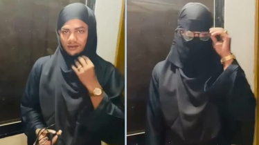 টেকনাফে বোরকা পড়ে মেয়ে সাজার চেষ্টা, চেকপোস্টে রোহিঙ্গা যুবক আটক 