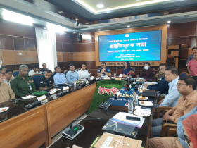 দুর্গাপূজা উদযাপন উপলক্ষে টাঙ্গাইলে প্রস্তুতিমূলক সভা অনুষ্ঠিত 