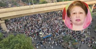 ‘শাহবাগে খালেদা জিয়ার অপেক্ষায় সারা বাংলাদেশ’