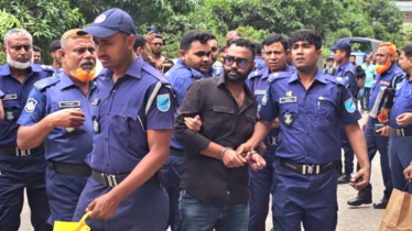 নিষিদ্ধ সংগঠন ছাত্রলীগের টাঙ্গাইল শাখার সভাপতি তানজিল ৫ দিনের রিমান্ডে 
