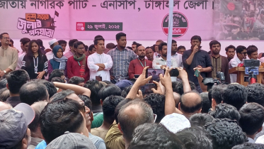 পিন্ডি ভেঙেছি দিল্লির দাসত্ব করার জন্য নয়: নাহিদ ইসলাম