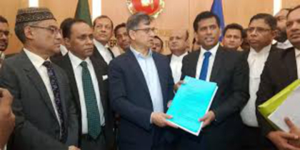 শেখ হাসিনাসহ ৭ জনের বিরুদ্ধে ট্রাইব্যুনালে গুমের অভিযোগ জমা দিলেন সালাহউদ্দিন