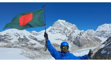 বিশ্বরেকর্ড গড়ে এভারেস্ট জয় করলেন শাকিল