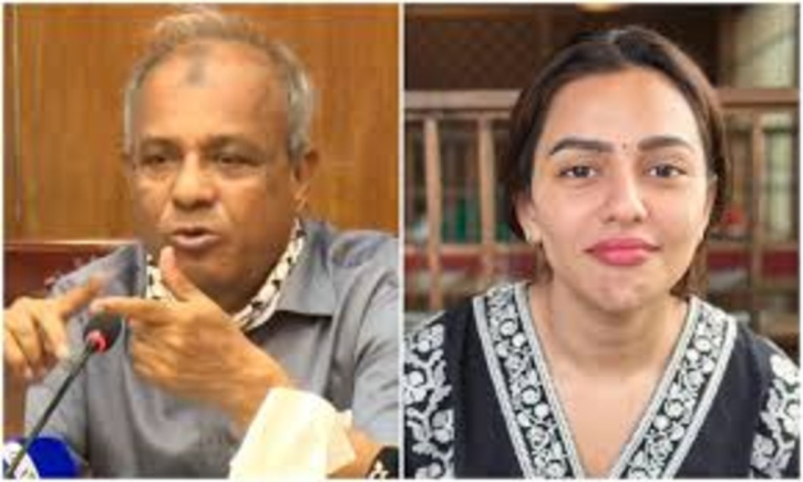 নুসরাত ফারিয়াকে গ্রেপ্তারের কারণ জানালেন স্বরাষ্ট্র উপদেষ্টা নুসরাত ফারিয়াকে গ্রেপ্তারের কারণ জানালেন স্বরাষ্ট্র উপদেষ্টা