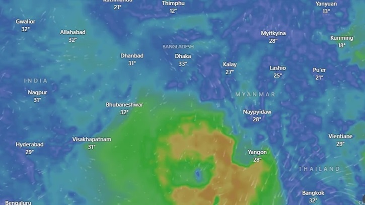 Met office warns of cyclonic storm as Bay depression intensifies Met office warns of cyclonic storm as Bay depression intensifies