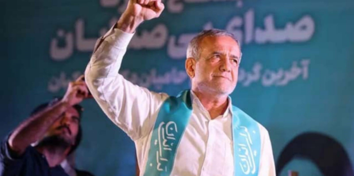 Iran reformist Pezeshkian wins presidential election Iran reformist Pezeshkian wins presidential election