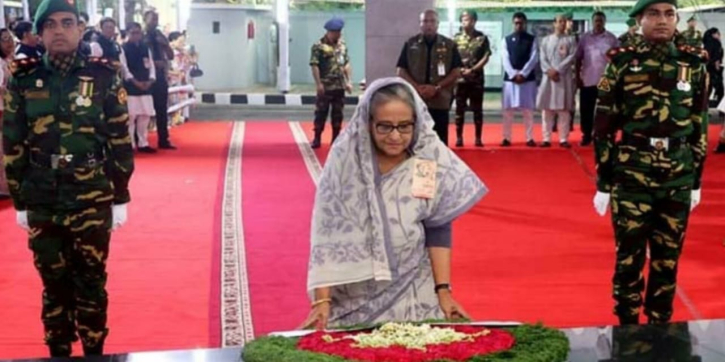 PM pays homage to Bangabandhu on historic Six-Point Day PM pays homage to Bangabandhu on historic Six-Point Day