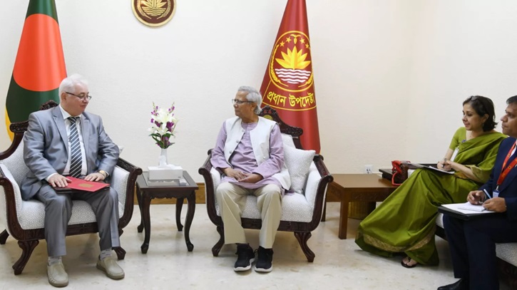 Dr Yunus praises Russian cooperation in power, energy sectors Dr Yunus praises Russian cooperation in power, energy sectors
