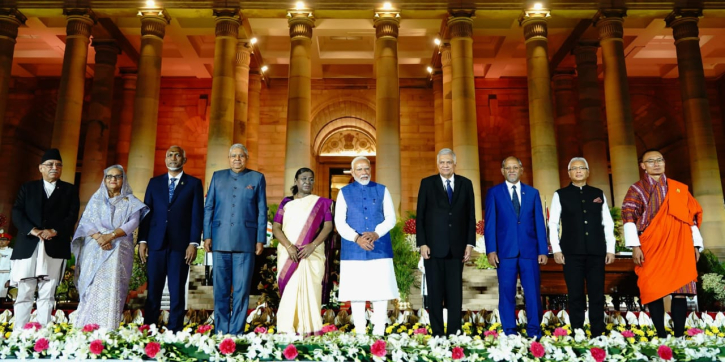 Sheikh Hasina, Narendra Modi exchange pleasantries Sheikh Hasina, Narendra Modi exchange pleasantries