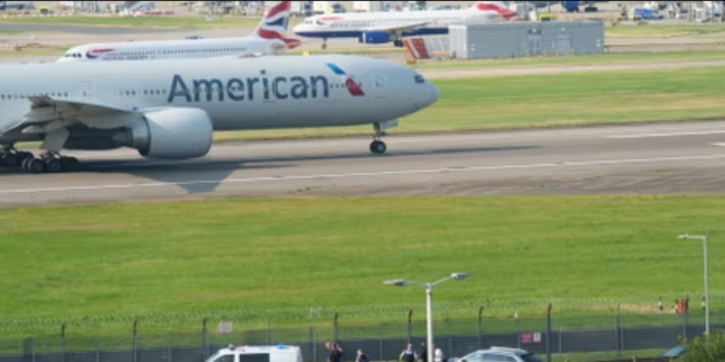 Eight climate activists arrested at UK airport Eight climate activists arrested at UK airport