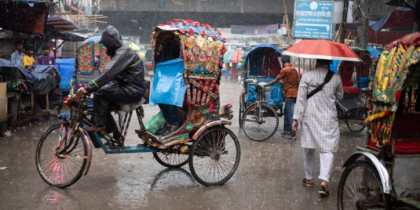 Light morning rain in parts of Dhaka brings some relief