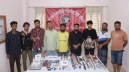 Nine held with arms, drugs in Cumilla joint raid