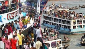 Sadarghat terminal sees passengers rush, stringent security on Eid