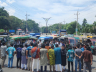 RU students block highway protesting attack on VP Nur