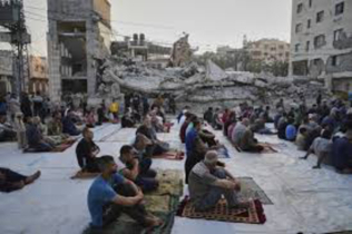 Gaza marks Eid amid rubble, scarce food and ongoing war