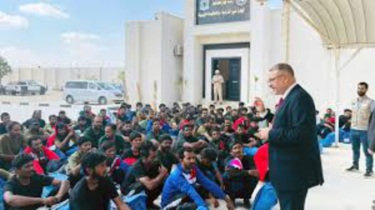 175 Bangladeshis return from Libya detention centre