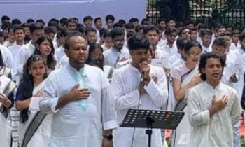 JCD panel takes oath on 8-point, promises safe campus