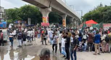 Shahbagh blocked demanding July Charter