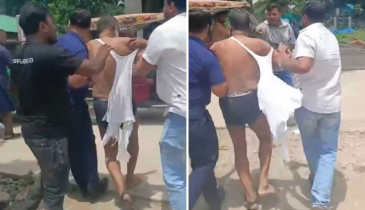 N’ganj BNP Leader Expelled with Stripped and Humiliated
