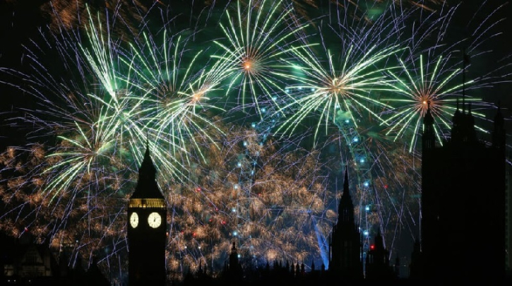 Fireworks, weapons light skies as world enters 2024 Fireworks, weapons light skies as world enters 2024