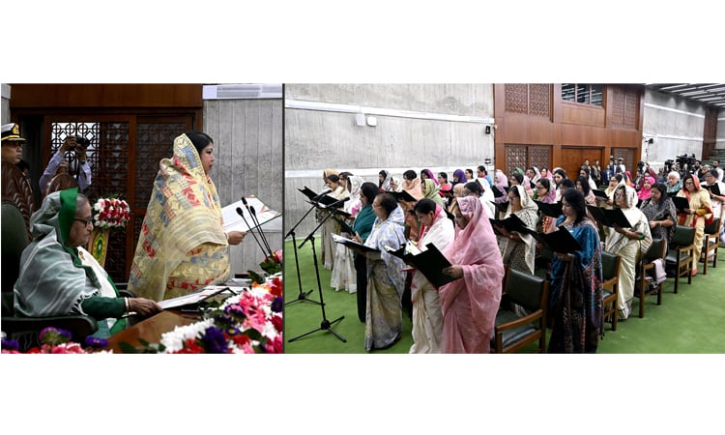 50 lawmakers elected to reserved women’s seats take oath 50 lawmakers elected to reserved women’s seats take oath