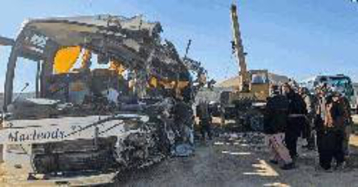 At least 71 die in bus crash in Afghanistan