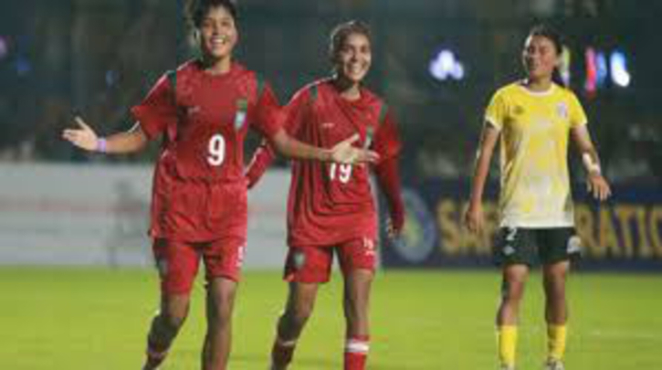 Bangladesh make it four in four winning against Bhutan Bangladesh make it four in four winning against Bhutan