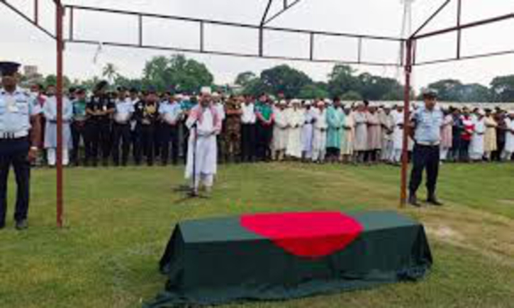 Pilot Towkir laid to eternal rest Pilot Towkir laid to eternal rest