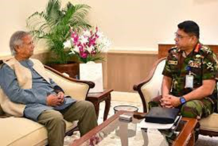 Army chief calls on CA Army chief calls on CA